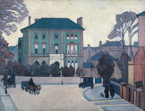 La maison verte, St Johns Wood - Robert Polhill Bevan